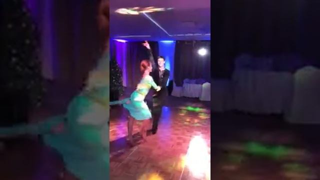 Никита и Александра. Джайв ТСК "Вариант" Ульяновск. Спортивные бальные танцы смотреть онлайн