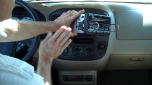 Ford Escape Stereo Removal
