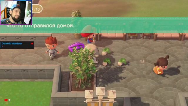 ШАМАН ЛЕТИТ В ГОСТИ ЗА ПОБЕДОЙ [Animal Crossing: New Horizons] + ТЕСТ ИГР NINTENDO и PLAYSTATION