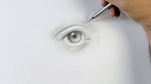 Как нарисовать глаз. Андрей Самарин. How to draw a human eye. English Subtitles. Andrey Samarin.