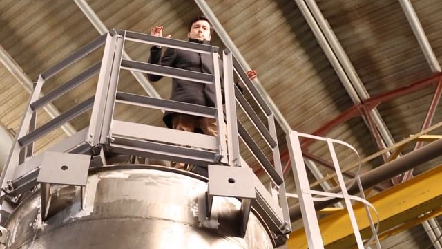 Промышленный угольный фильтр для очистки воздуха, биогаза и газов от нежелательных примесей
