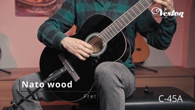 Classical guitar Veston C-45