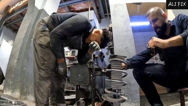 замена амортизатора - рычага и шаровой опоры... nissan rogue 2014 - 2020 #подвеска #ходовая смотреть онлайн