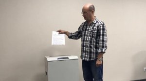 Шредер Гелиос УО 65. Уничтожитель бумаги, документов и дисков (5 уровень секретности)