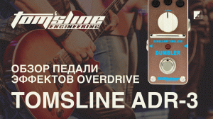 Обзор педали эффектов TOMSLINE ADR-3