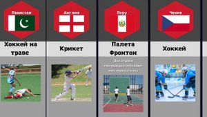 Популярные виды спорта в разных странах