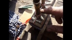 Как запаять радиатор печки авто
