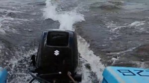 Сылва 29.06.2014 катаем на лодке под ПЛМ Suzuki DT 30