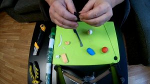 Неваляшка из пластилина