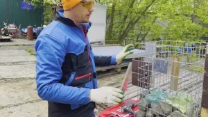 Способы крепления ворот, калиток и досок к габионам.