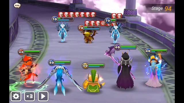 Summoner War TOA Hard Stage 94 (April 2017 featuring Sonnet) смотреть онлайн