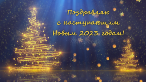 С Новым 2023 годом!