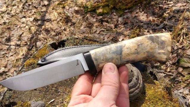 Нож модели №32 из стали слейпнер смотреть онлайн