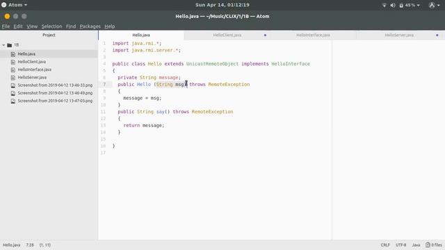 Java RMI implementation | Java | RMI смотреть онлайн