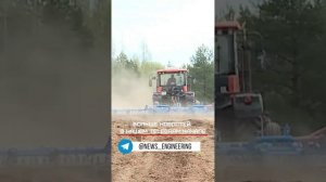 На Кировской машиноиспытательной станции тестируют совершенно новый российский трактор