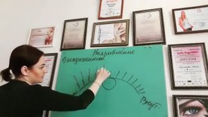 НАПРАВЛЕНИЕ ПРИ НАРАЩИВАНИЕ РЕСНИЦ. ТЕХНИКА ? "Полусолнышко" 2 ЧАСТЬ