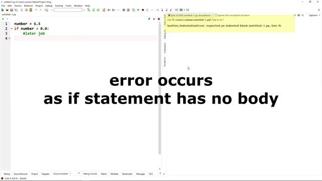 #11 - pass Statement in Python смотреть онлайн