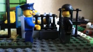 побег из лего тюрьмы