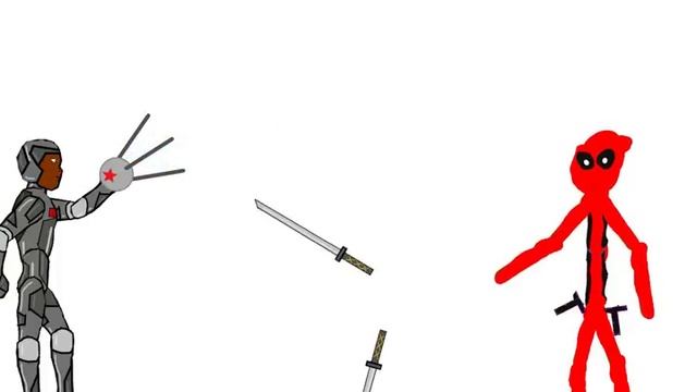 Дэдпул против киборга смотреть онлайн