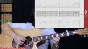 Free Fallin' Guitar Tutorial - John Mayer Guitar Lesson Tom Petty 🎸 |Tabs + Chords + Guitar Cover|