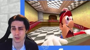 МАРИО УГАРАЕТ В БАЛДИ ! - Mario Plays Baldi's Basics [SMG4] Реакция - Reaction