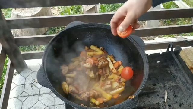 ЛАГМАН ДОМАШНИЙ РЕЦЕПТ В КАЗАНЕ