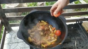 ЛАГМАН ДОМАШНИЙ РЕЦЕПТ В КАЗАНЕ