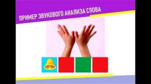 Звуковой анализ для дошкольников