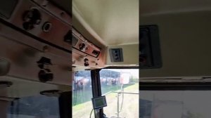 Зерноуборочный комбайн Палессе GS12 экспресс-обзор от Андрея Абросимова