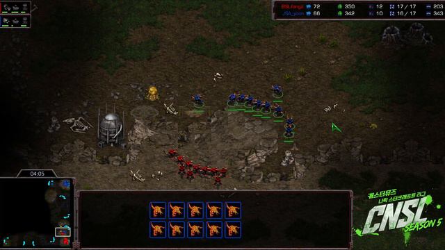 StarCraft 1: #1 CHINESE ZERG VS KOREAN PRO - Fengzi vs yoon | CNSL 5 смотреть онлайн