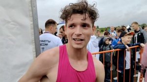 Один из триумфаторов Боксзабега - атлет Дмитрий Неделин из Москвы