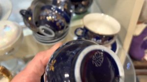 БАРАХОЛКА. ВИНТАЖНЫЙ УНИВЕРМАГ СОКОЛ. ЧАСТЬ 2. МНОГО ФАРФОРА, ХРУСТАЛЯ, ПРЕДМЕТОВ УШЕДШЕЙ ЭПОХИ.