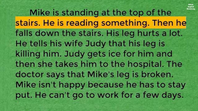 English reading skills practice | English Texts for Beginners| Texts#04 смотреть онлайн