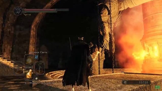Dark Souls II: Scholar of the First Sin - Бой с оружием в двух руках №9 Второе DLC смотреть онлайн