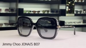 Новый обзор в салоне StockOptika на женские очки Jimmy Choo JONA S 807 с защитой от солнца из Италии