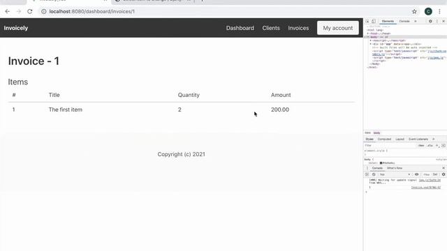 Python Django and Vue Full Course - Build An Invoicing Web App