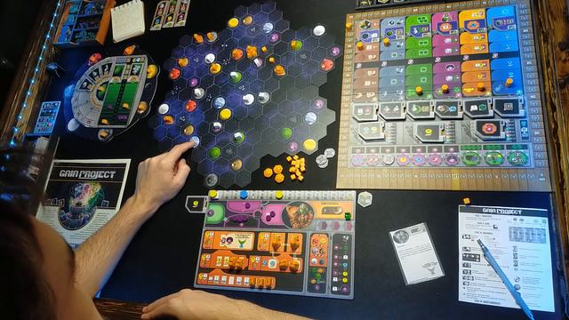 04 🛸 Partida en Solitario a GAIA PROJECT NO oficial ☆ Gameplay by Jan Solo ☆ Geoden Geólogos смотреть онлайн