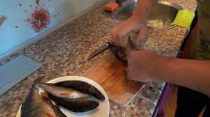 Закуска из окуня.Очень просто и вкусно.