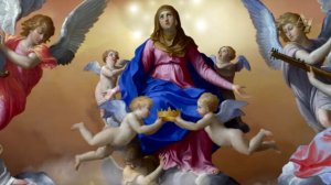 Гвидо Рени - Коронация Девы Марии - 3D-анимация картины