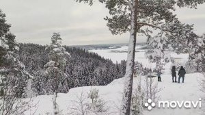 Гора Паасо зимой.