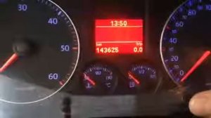 Сброс сервисного интервала фольксваген кадди.