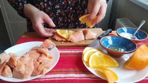 Как замариновать красную рыбу. Самый лёгкий способ замариновать красную рыбу!