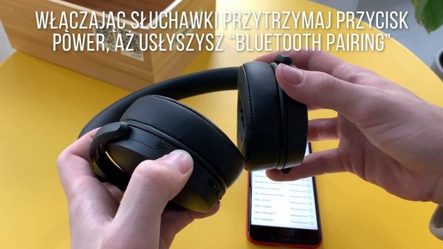 Jak sparować słuchawki Sennheiser HD 350BT i HD 450BT ze smartfonem смотреть онлайн