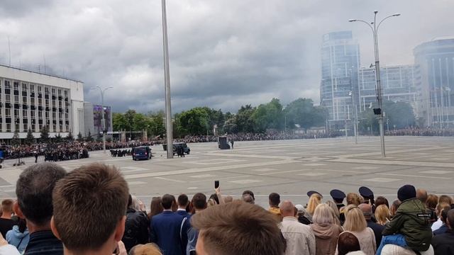 Показательное выступление СП на параде в часть Дня Победы 09.05.2019 г. Краснодар