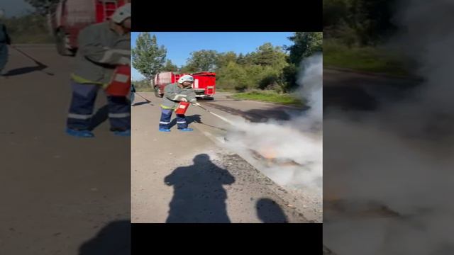 Противопожарные учения на предприятии ООО «АГРОИПЭКС» Ломоносовского района