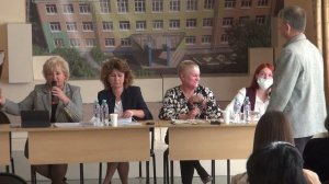 05.10.2020 :: Собрание в школе №3 г. Химки с замминистра Образования Московской области — камера 1