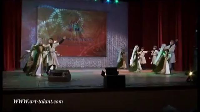 Лауреат 1 степени ансамбль Сунжа, .wmv смотреть онлайн