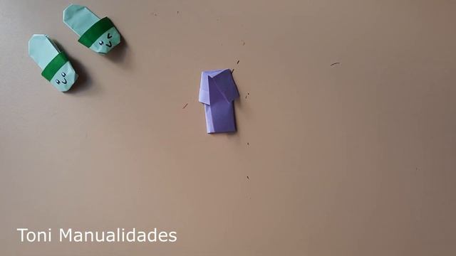 ⫸ PANTUFLAS DE PAPEL ORIGAMI | Manualidades con papel смотреть онлайн