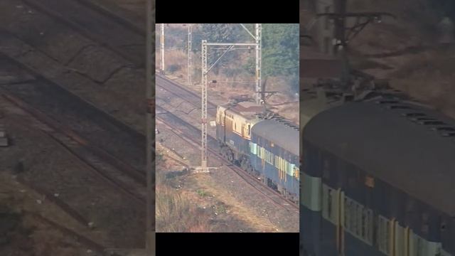 (2008) WCG-2 with Kolhapur-Mumbai Sahyadri Exp at Kamshet.  #train #indianrailways #railway #irfca