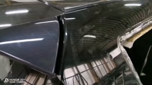 Toyota Vanguard (RAV-4). Замена заднего крыла.